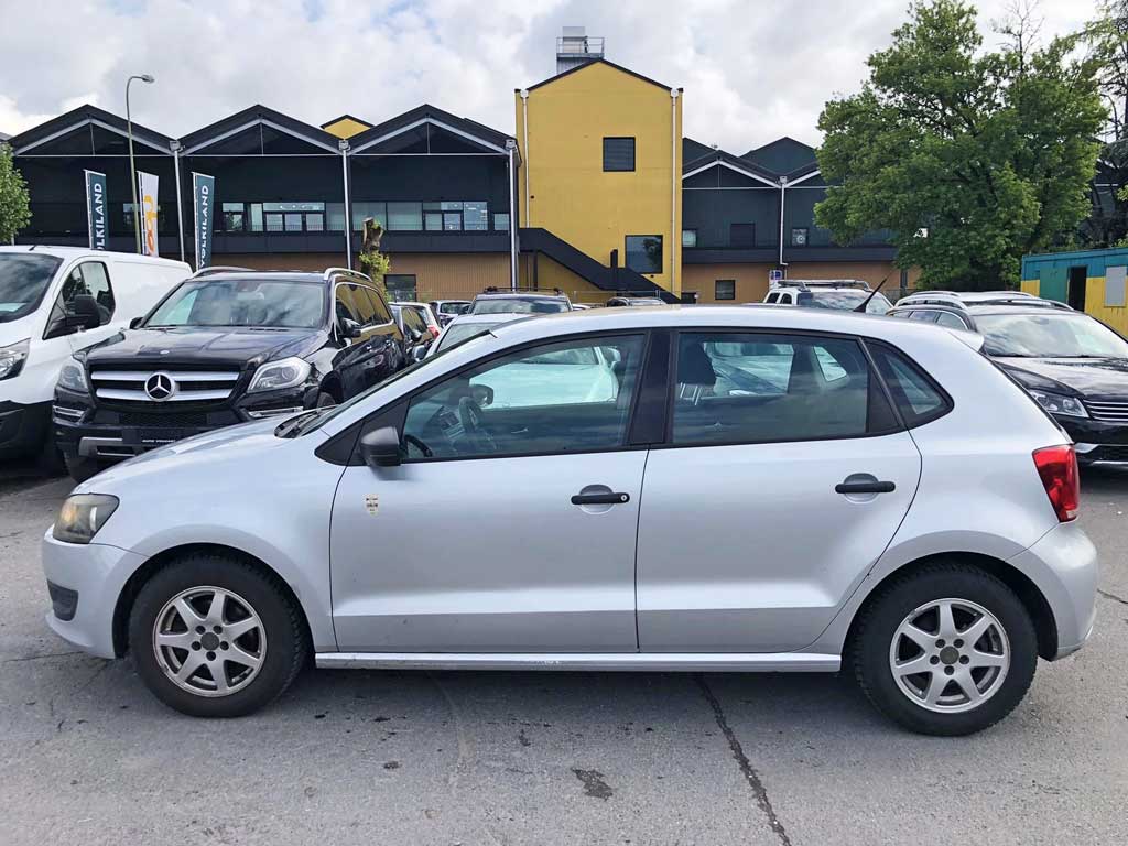 VW Polo 1.2 TSI Highline 2010 essence benzine petite voiture gris argenté