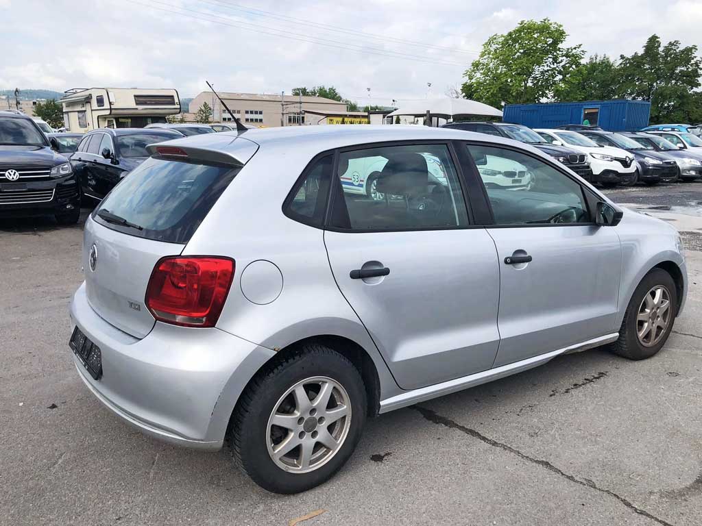 VW Polo 1.2 TSI Highline 2010 essence benzine petite voiture gris argenté