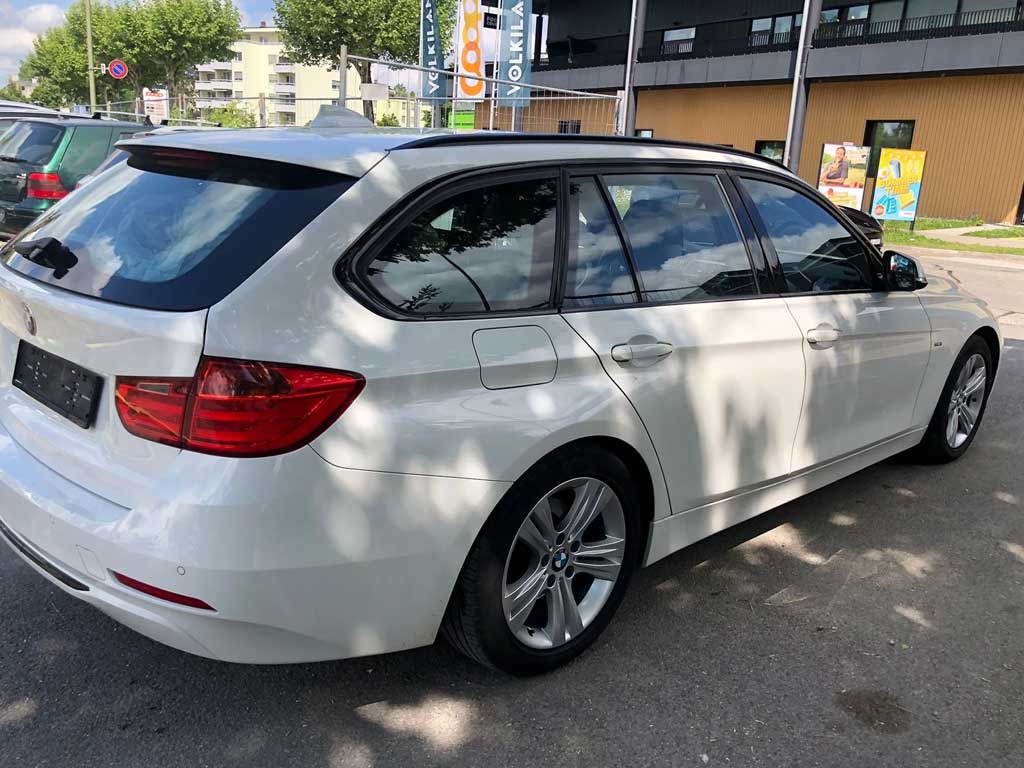 BMW 316i Touring Business Steptronic 2013 essence propulsion arrière automatique break blanc achat voitures