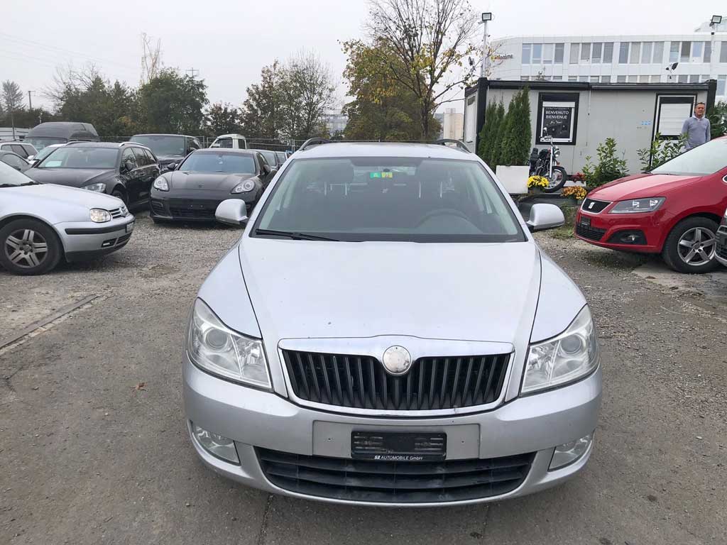 SKODA Octavia 1.9 TDI Ambiente 2008 Diesel Break gris argenté achat voitures