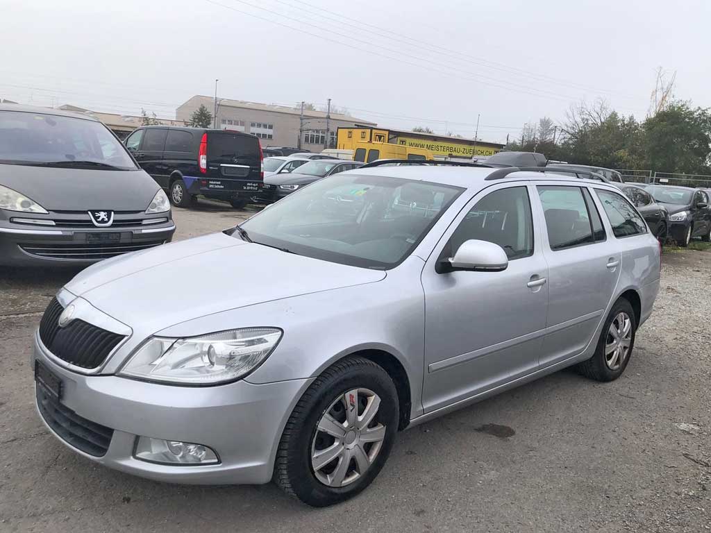 SKODA Octavia 1.9 TDI Ambiente 2008 Diesel Break gris argenté achat voitures